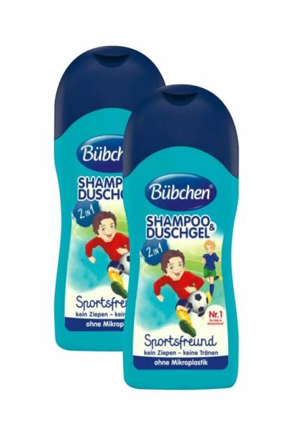 Шампунь детский 2/1 юный спортсмен Bubchen 230мл