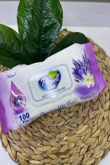 Влажные салфетки Flovell care 100шт