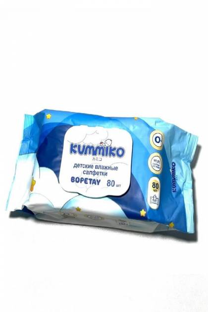 Влажные салфетки KUMMIKO 80шт