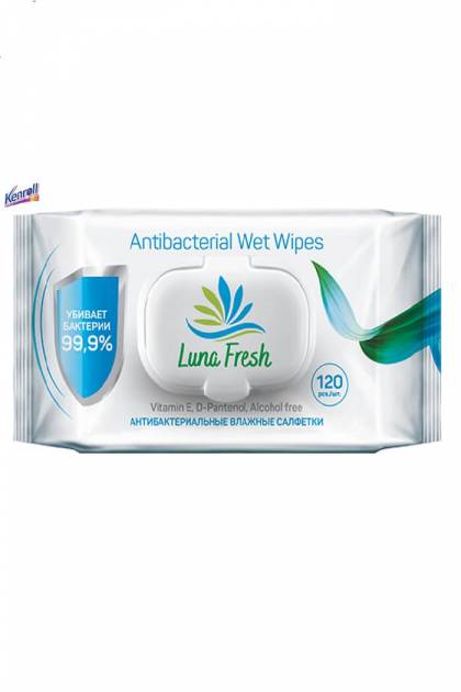 Влажные салфетки Luna Fresh 120шт