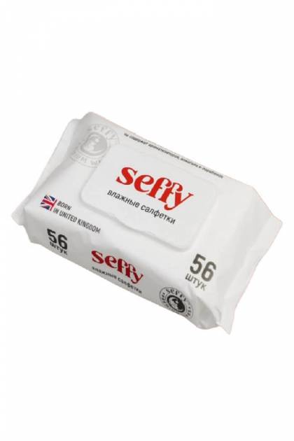 Влажные салфетки Seffy 56шт