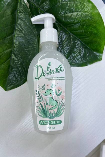 Крем-мыло детское Алоэ вера Deluxe
