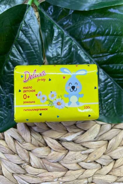 Мыло детское ромашка DELUXE 100гр