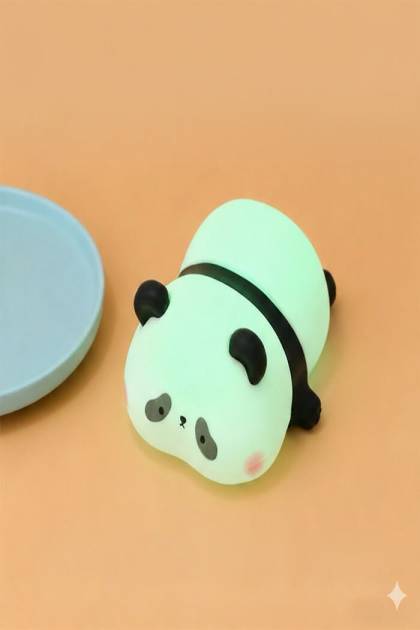 Светильник Силикон ПАНДА (Меняет цвета)