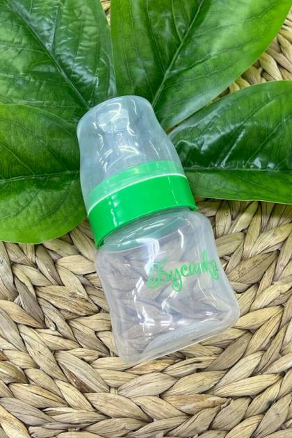 Бутылочка для кормления Бусинка 0мес+ 125мл (Цвет: Зеленый)