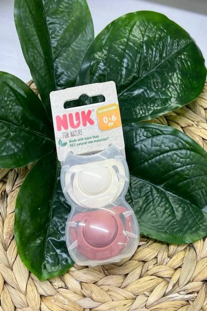 Соска Латекс NUK 0-6мес 2шт