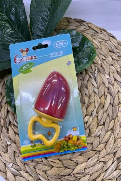 Ниблер сетка Бусинка 6+мес (Цвет: Розовый)