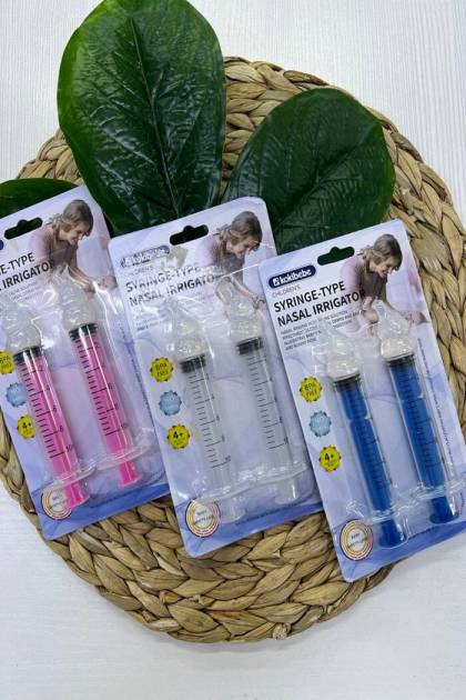 Аспиратор шприц набор 0+ (Цвет: Розовый)