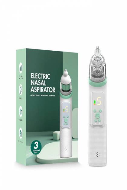 Аспиратор электро Electric Nasal Aspirator (Цвет: Серый)