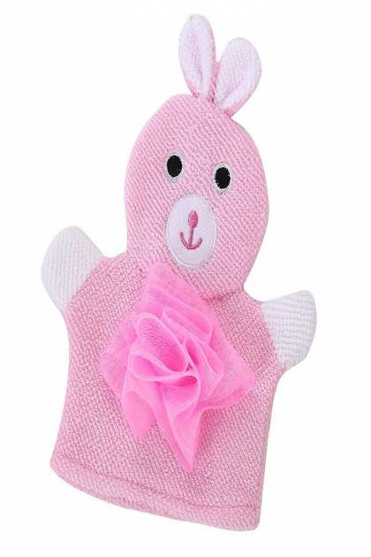 Губка-Мочалка детская для тела Зайка 0+